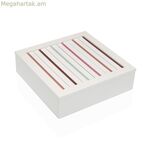 Զարդերի տուփ Versa FLINT MDF փայտ 24 x 7 x 24 սմ