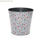 Ծաղկաման Versa Verdi մետաղական մինիմալիստական 17,5 x 16,5 x 17,5 սմ