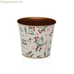 Բույսի ծաղկաման Versa մետաղական մինիմալիստական հատապտուղներով 13,3 X 11,3 X 13,3 սմ