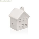Դեկորատիվ ֆիգուր Versa White House 5,8 X 8 X 6,7 սմ դեկորատիվ ֆիգուր