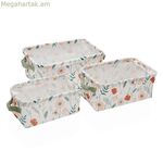 Զամբյուղների հավաքածու Versa Textile 18 x 14 x 28 սմ 28 x 18 x 14 սմ