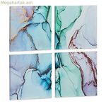 Կտավ՝ նվերների դեկորի համար, 35 x 7 x 35 սմ, կապույտ (4 հատ)