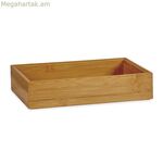 Դարակների կազմակերպիչ Kinvara շագանակագույն բնական բամբուկե 15 x 5 x 23 սմ՝ դարսվող