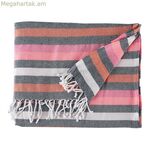 Բազմաֆունկցիոնալ նվերի դեկոր՝ վարդագույն 40 x 9 x 8 սմ շերտերով