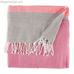 Բազմաֆունկցիոնալ նվերի զարդարանք՝ վարդագույն 160 x 200 սմ, 40 x 9 x 8 սմ, շերտերով