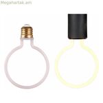 LED լամպ՝ նվերների դեկոր, սպիտակ, 3,7 W, E27, 360 Lm, 9,3 x 13,5 x 3 սմ, գնդիկավոր