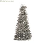 Սուրբ Ծննդյան եղևնի Krist+ Արծաթագույն պոլիպրոպիլեն PET պլաստիկե փայլուն փայլ 18 x 18 x 45,5 սմ 27 x 45,5 x 27 սմ