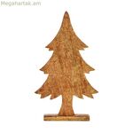 Սուրբ Ծննդյան եղևնի Krist+ Ոսկեգույն փայտ 5,1 x 49,5 x 25,5 սմ