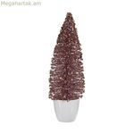 Սուրբ Ծննդյան եղևնի Krist+ վարդագույն ոսկեգույն 10 x 33 x 10 սմ