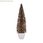 Տոնածառ Մեծ 10 x 38 x 10 սմ Մենթ գույնի պլաստիկ շամպայն