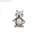 Փափուկ խաղալիք շների համար՝ Գլորիա Շալոմ, մոխրագույն, պոլիեսթեր, պոլիպրոպիլեն