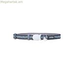 Շան վզնոց կարմիր Դինգո ոճով ժամանակակից սառը մոխրագույնի վրա 31-47 սմ