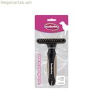 Շան խոզանակ Inodorina սև պլաստիկ