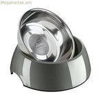 Շան կերակրիչ Hunter Grey 350 մլ չժանգոտվող պողպատից