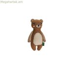 Փափուկ խաղալիք շների համար՝ Hunter Brown, 100% վերամշակված արջուկ