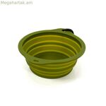 Ծալովի կենդանիների համար նախատեսված աման՝ Gloria Green սիլիկոնե, ալյումինե, 550 մլ