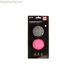 Կենդանիների համար նախատեսված գնդակ Gloria PLAY AND RUN մոխրագույն փրփուր TPR M 6,35 սմ 2 հատ