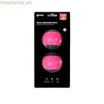 Կենդանիների գնդակ Gloria PLAY AND RUN վարդագույն TPR M 6,35 սմ 2 հատ