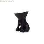 Շան կերակրիչ United Pets Up Elisabeth սև չժանգոտվող պողպատից պոլիէթիլեն 1 լ