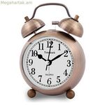 Անալոգային զարթուցիչ՝ ժամանակի նշիչով, բրոնզե լույսով, ձայնով 9 x 13,5 x 5,5 սմ (9 x 13,5 x 5,5 սմ)