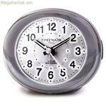 Անալոգային զարթուցիչ Ժամանակի նշիչ Մոխրագույն LED լույս Անաղմուկ քուն գիշերային ռեժիմ 9 x 9 x 5,5 սմ (9 x 9 x 5,5 սմ)