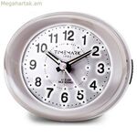 Անալոգային զարթուցիչ Ժամանակացույց Սպիտակ LED լույս Անաղմուկ քուն գիշերային ռեժիմ 9 x 9 x 5,5 սմ (9 x 9 x 5,5 սմ)