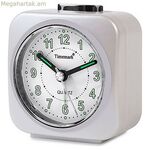 Անալոգային զարթուցիչ Ժամանակի նշիչ Սպիտակ Լուռ ձայնով Գիշերային ռեժիմ