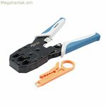 Crimper Ferrestock RJ45 / RJ11 մետաղալարերի հեռացնող սարքեր