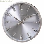 Պատի ժամացույց Timemark արծաթագույն Ø 34 սմ