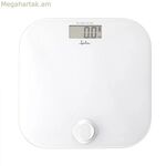 Թվային լոգարանի կշեռքներ JATA HBAS1907 սպիտակ կոփված ապակի 150 կգ 180 կգ