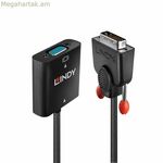 DVI-D-ից VGA ադապտեր LINDY 38189 սև