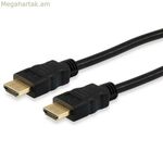 HDMI մալուխ Equip 119350 1,8 մ սև, ոսկեգույն
