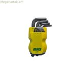 Ալլենի բանալիների հավաքածու Mota LQ91 կարճ, 9 հատ