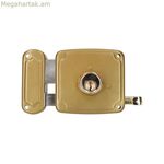 EDM 85266 Պողպատե կողպեք 100 x 94 մմ՝ վրան տեղադրելու համար