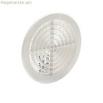 Ցանց Fepre մոծակների դեմ, ներկառուցված սպիտակ ABS (Ø 14 սմ)