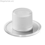 Դռների կանգառ Inofix կպչուն 2 հատ թափանցիկ PVC