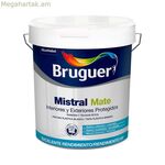 Ներկ Bruguer mistral 5586674 Սև Սպիտակ 4 լ