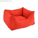 Կենդանիների մահճակալ Nayeco Red 59 x 59 x 50 սմ Բազմագույն ակրիլ 59 x 50 x 20 սմ