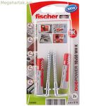 Անկյունային մեխեր Fischer DuoPower 535002 ամրակներ՝ 2 հատ Ø 10 x 50 մմ