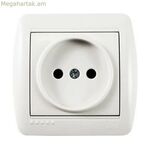 Խրոցակ Solera mur07u 2P սպիտակ 16 A մակերեսային