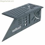 Քանոն Wolfcraft Angle փոխարինելի գլխիկներով