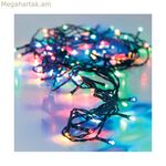 Բազմագույն LED լամպերի պսակ 9 մ