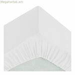 Ներկառուցված ներքևի սավան Atmosphera White (140 x 190 սմ)