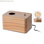 Սեղանի լամպ Atmosphera փայտե շագանակագույն 40 Վտ 220-240 Վ