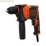 Հորատման և պարագաների հավաքածու Black & Decker BEH710K-QS 230 V 710 W