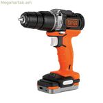 Black & Decker BDCHD12S1-XJ 12V 1,5 Ah 12 V հորատիչ