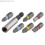 Գլխիկների հավաքածու Wolfcraft 2445000 PZ Phillips պտուտակահան