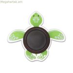 Դռների կանգառ Inofix դռներ՝ կրիայի գույնի կպչուն կանաչ PVC