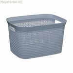 Լվացքի զամբյուղ 5five Simply Smart Grey պոլիպրոպիլենային 25 L 41,5 x 31,2 x 25,7 սմ
