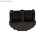 Ֆերուլ/Տերմինալային խցան EDM 75097 75091 Սև PVC 58 x 25 մմ աստիճան (2 հատ)